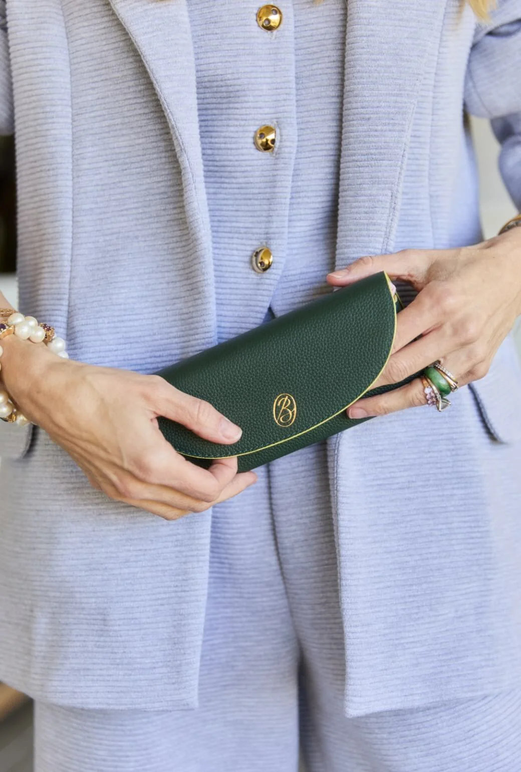 The Iris Eyewear Case - Deep Green - Image 8