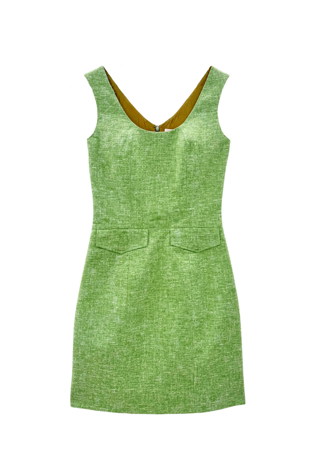 The Joan Jumper - Spring Green Tweed - Image 3