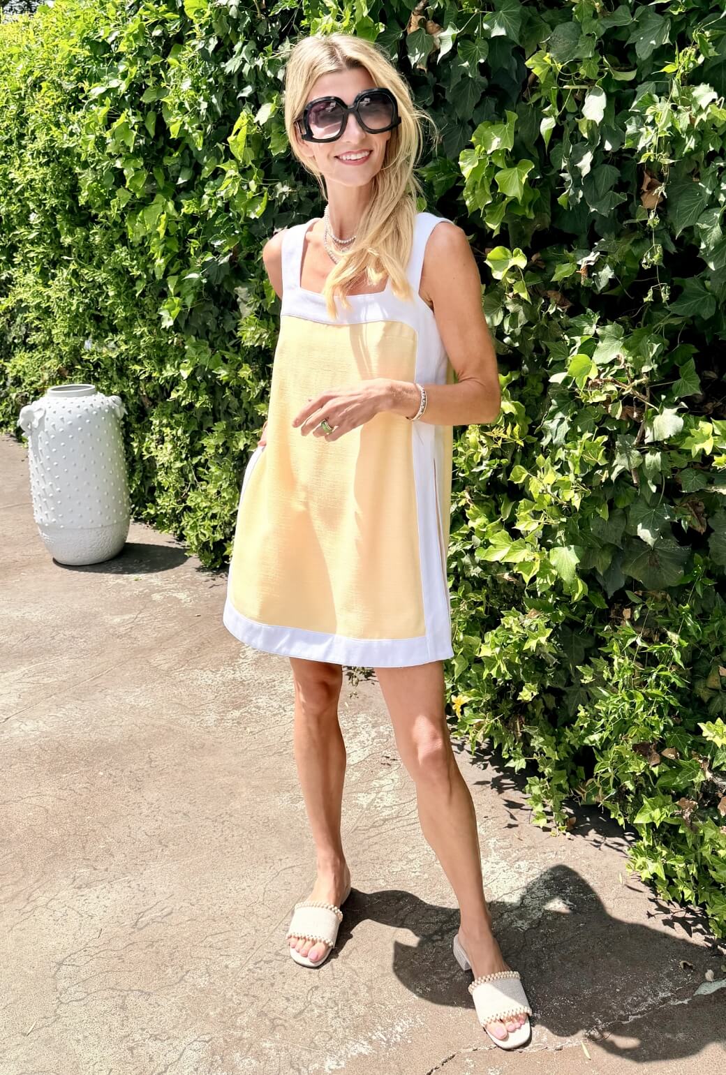 The Lanai Tunic MINI - Buttercream - Image 4