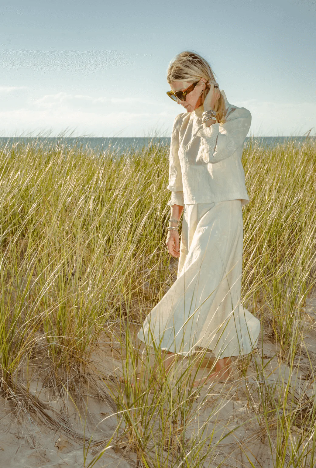 The Laura Skirt - Ivory Embroidery - Image 7
