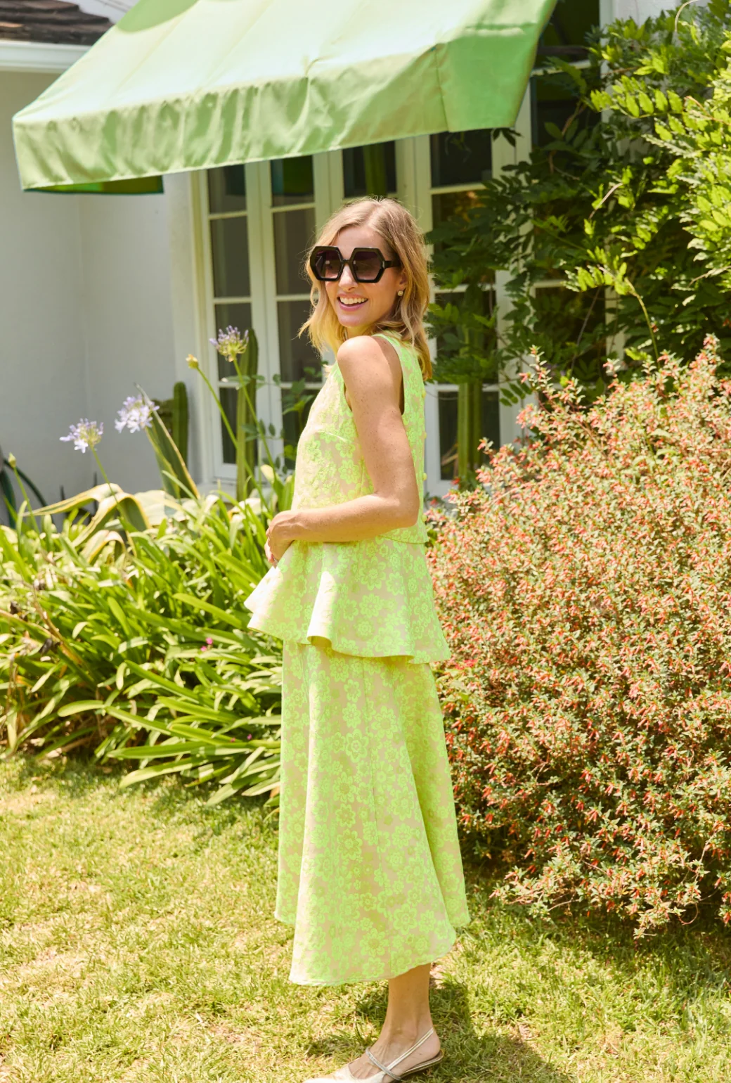 The Laura Skirt - Lemon Brightline - Image 3