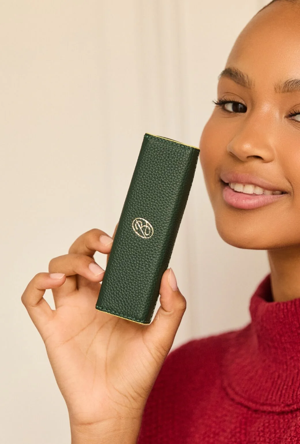The Lorna Lipstick Case - Chartreuse - Image 4