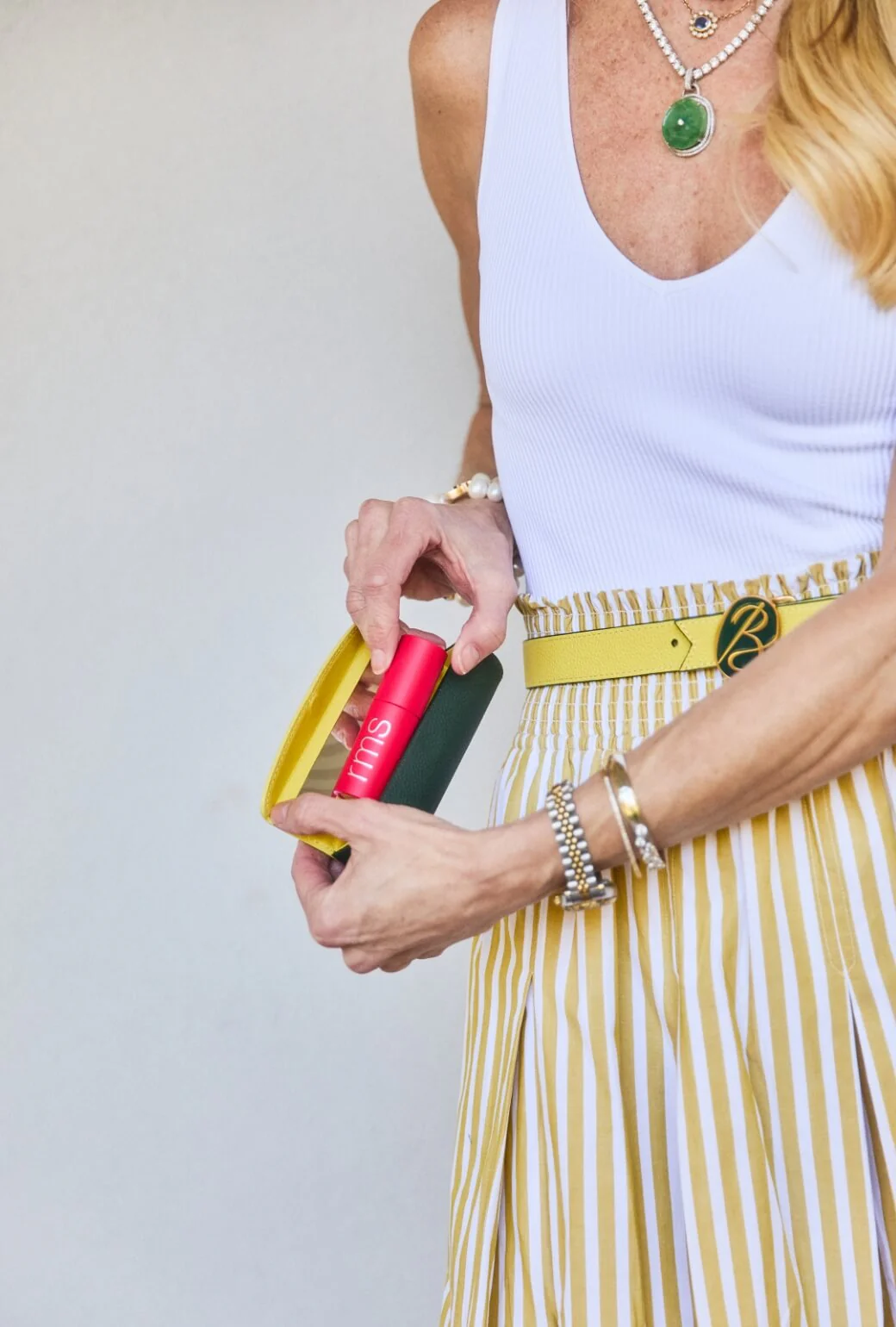 The Lorna Lipstick Case - Deep Green - Image 7