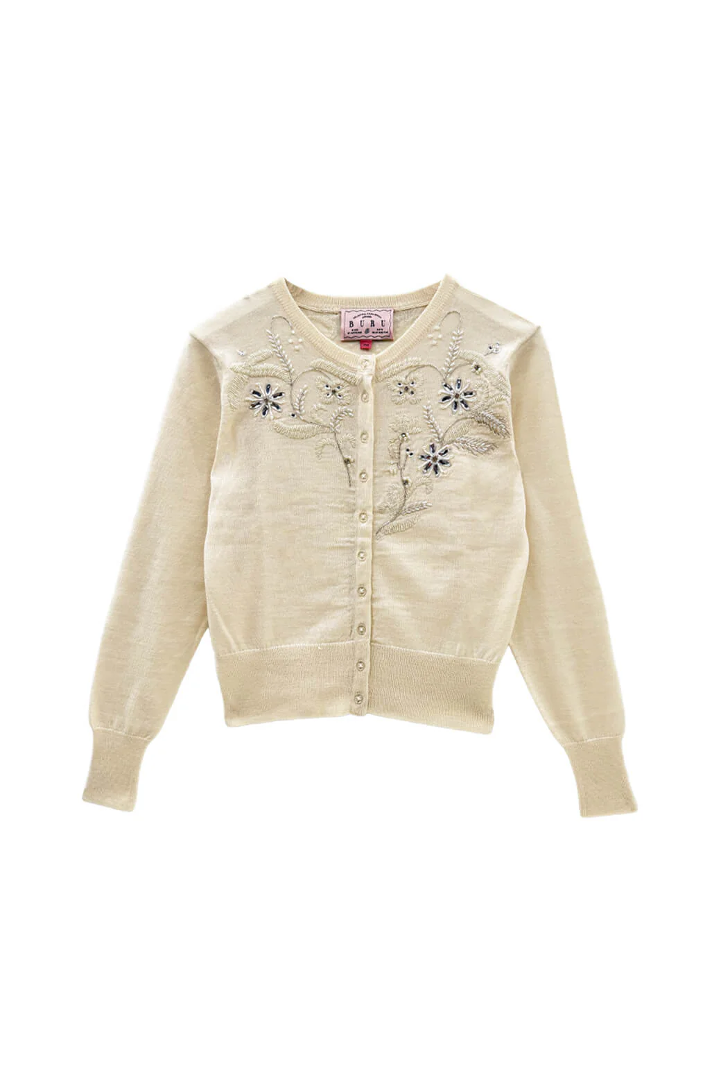 The Mable Cocktail Cardigan - Ivory - Image 4