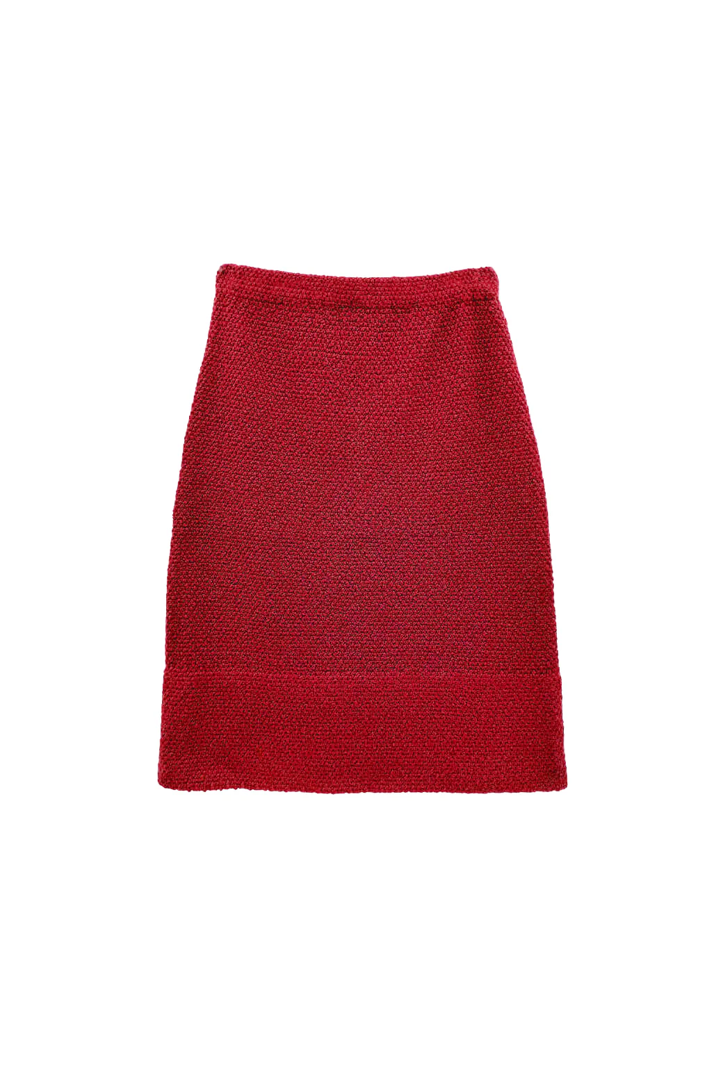 The Madison Skirt - Cranberry Knit - Image 3