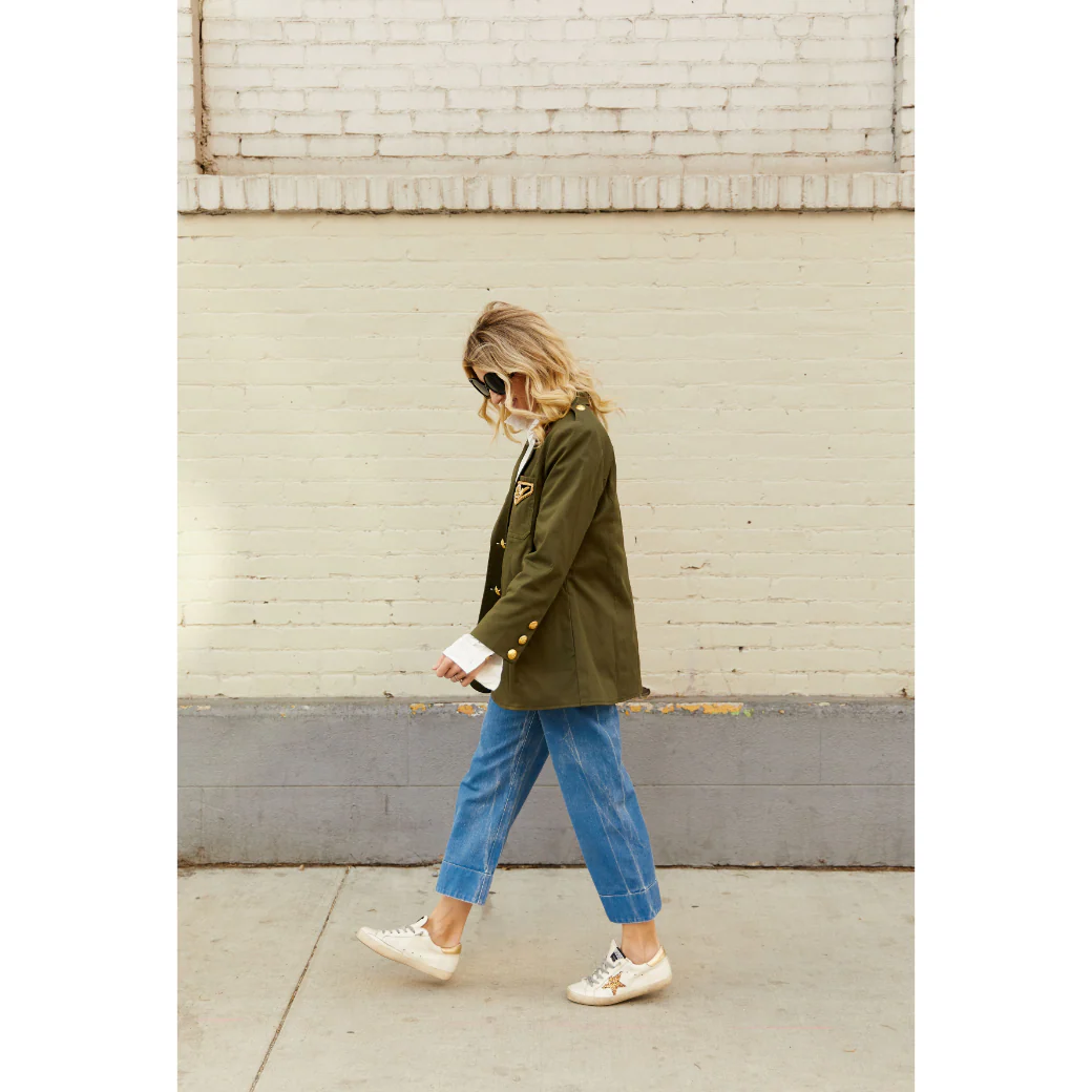 The Military Blazer - Olive Green - Image 9