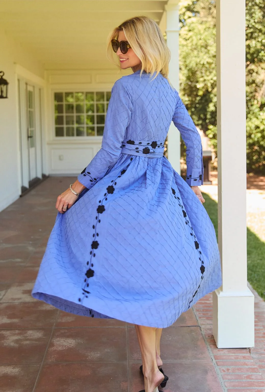 The Nicolette Dress - Periwinkle - Image 7