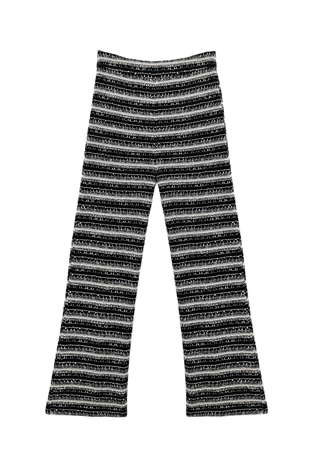 The Paley Pant - Black Lurex Bouclé - Image 3