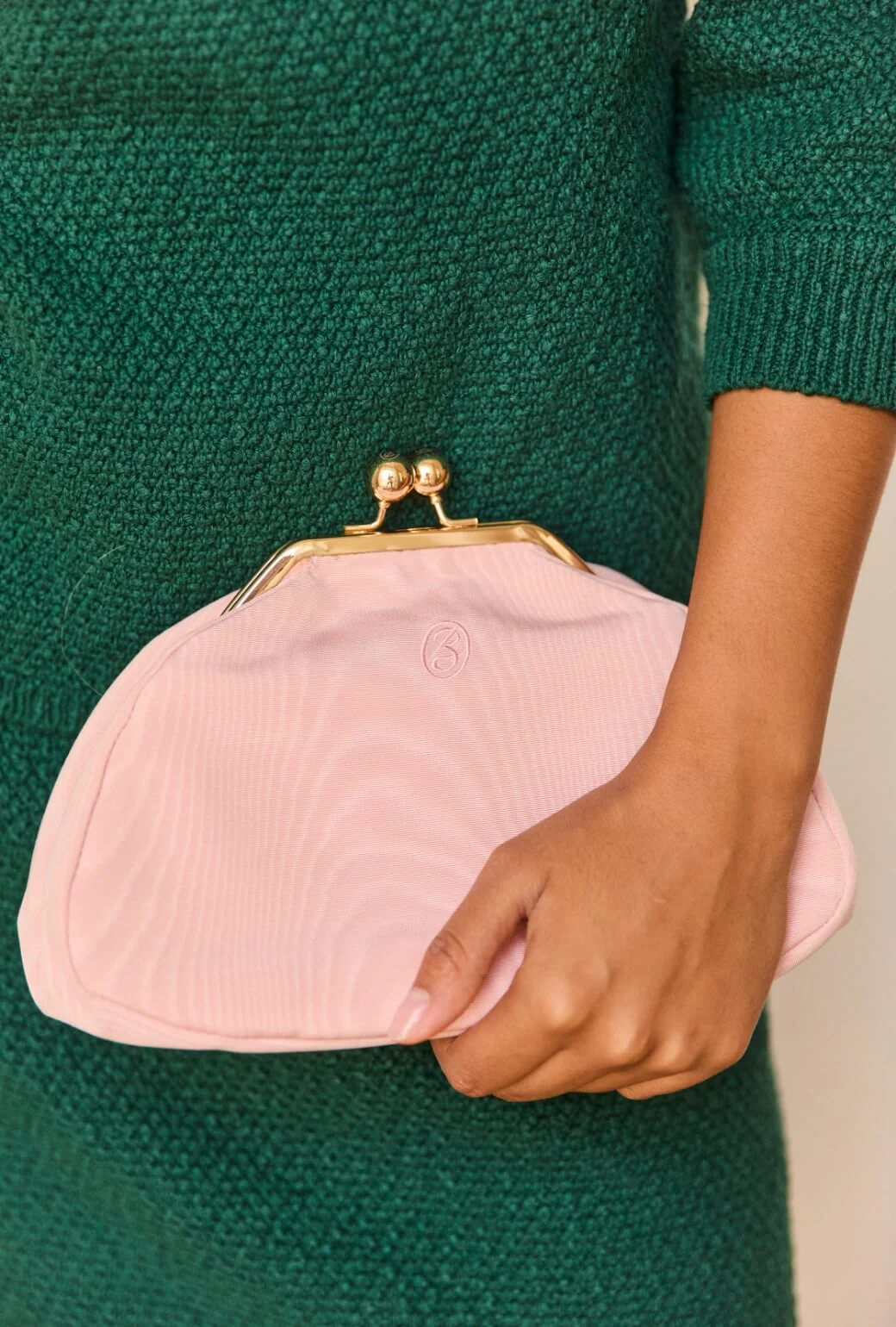 The Pearl Pouch - Ballet Pink - Image 4