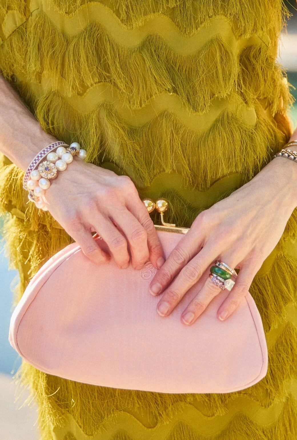The Pearl Pouch - Ballet Pink - Image 8