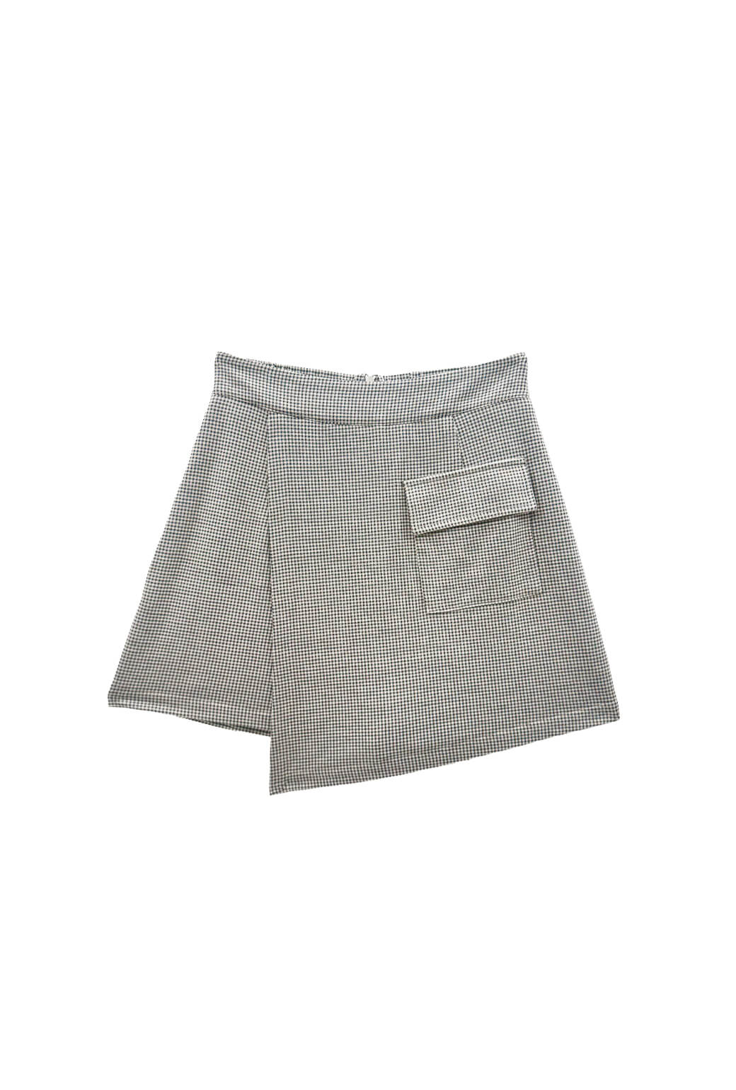 The Serena Skort - Black Gingham Knit - Image 3