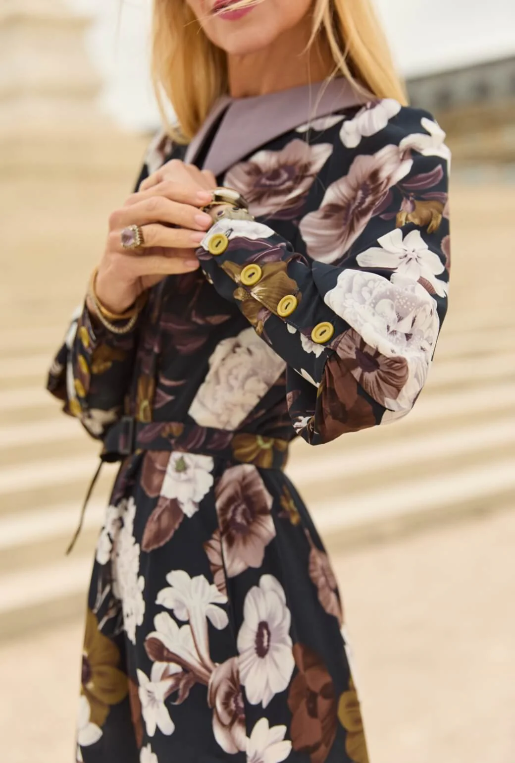 The Skipper Dress Maxi - Fall Floral - Image 5