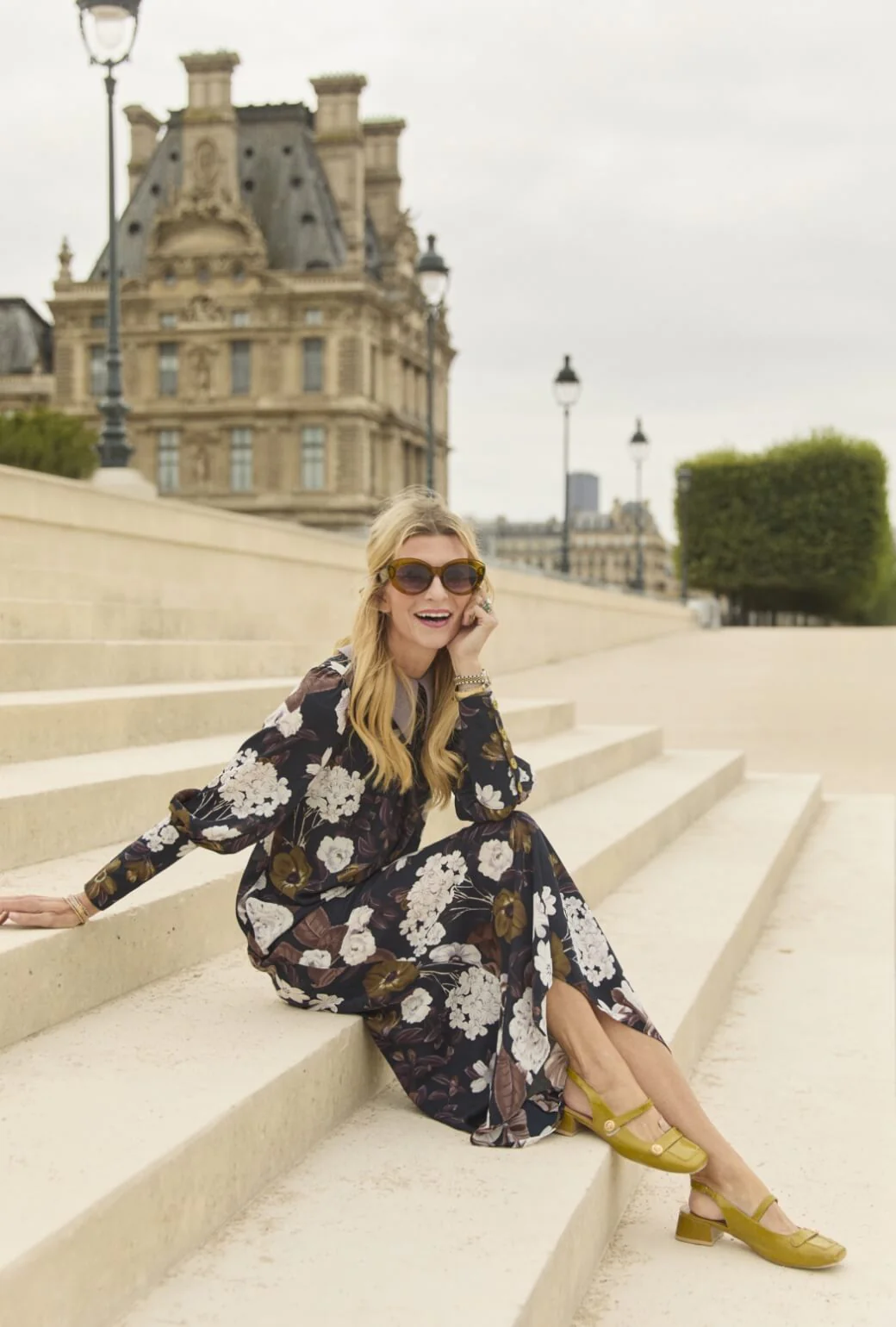The Skipper Dress Maxi - Fall Floral - Image 7