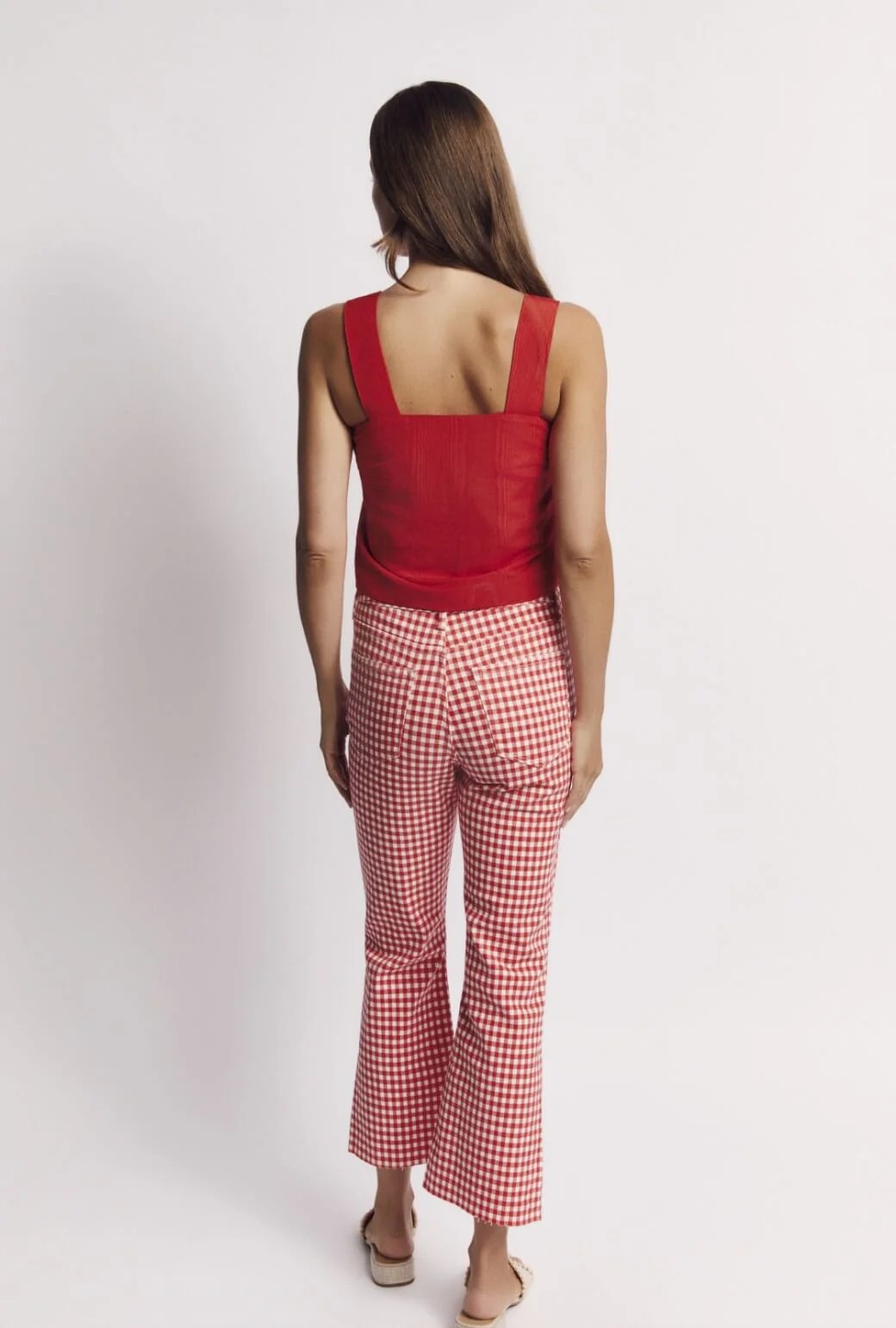 The Slim Top - Red Moiré - Image 8