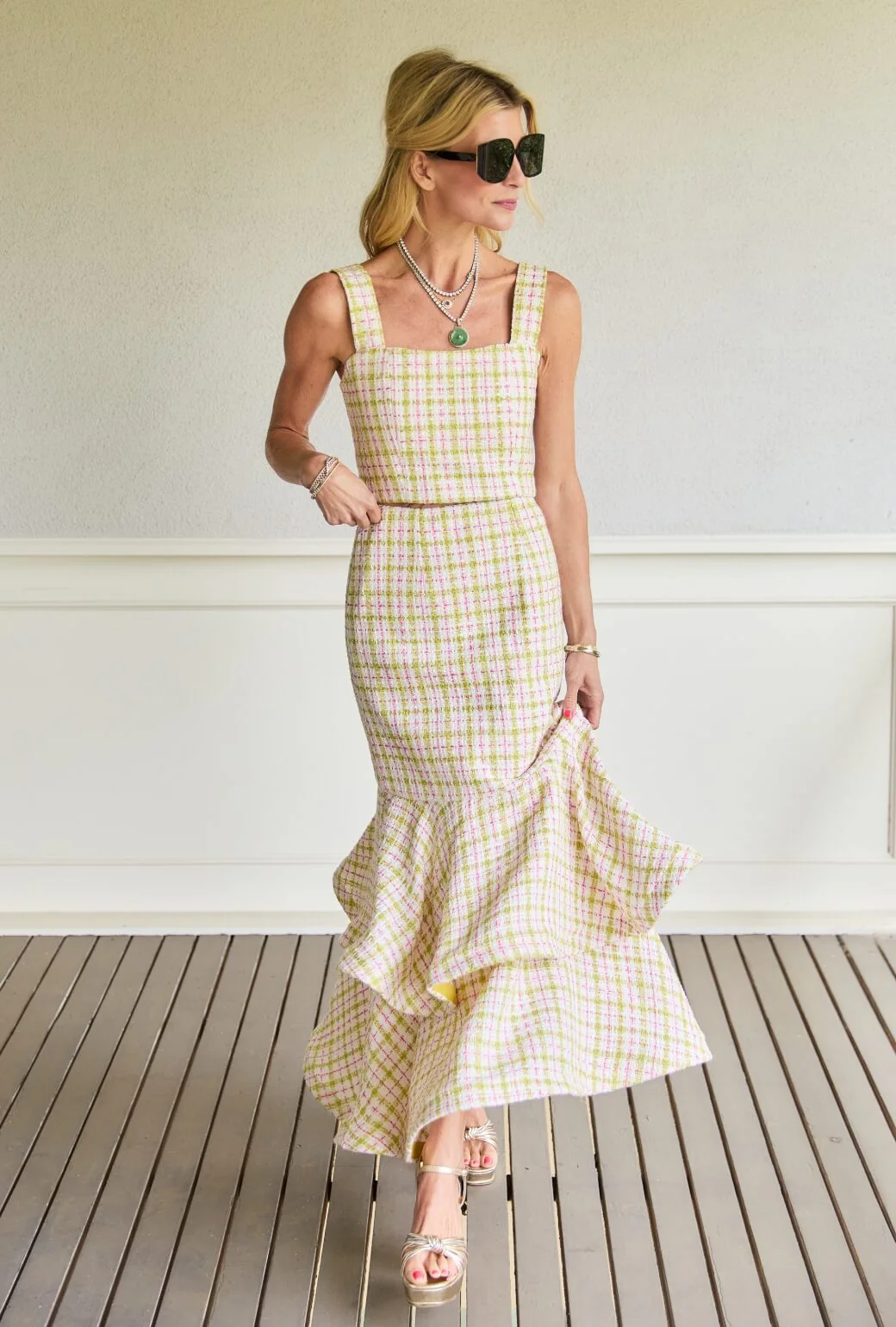 The Trumpet Teagan - Spring Tweed - Image 5